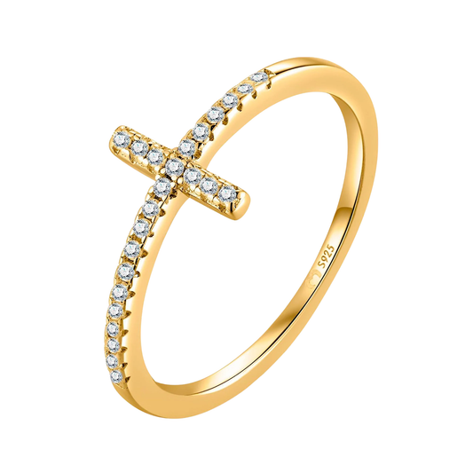Eleganter Goldener Ring