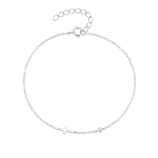 Elegant silver bracelet